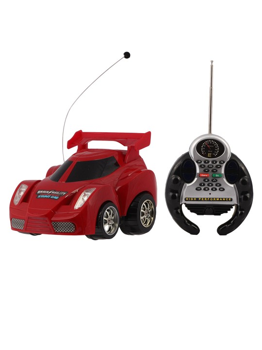 Red Rechargeable Remote Control Flip N Spin Tornado Car
