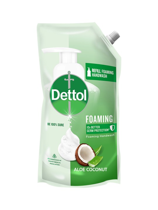 Dettol Foaming Handwash Refill, Aloe Coconut
