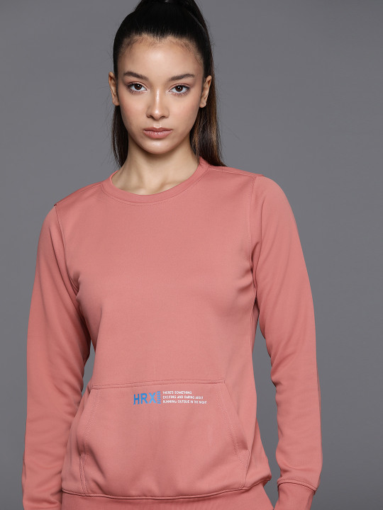 HRX by Hrithik Roshan Rapid-Dry Running Sweatshirt