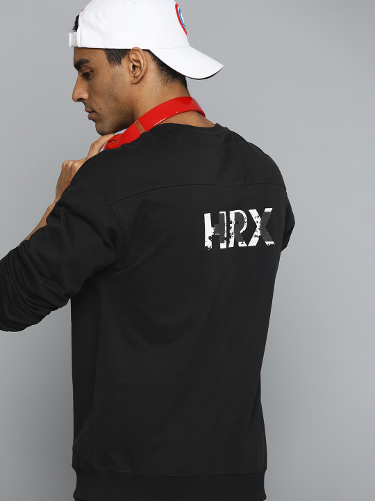 HRX by Hrithik Roshan Regular Fit Pullover Sweatshirt