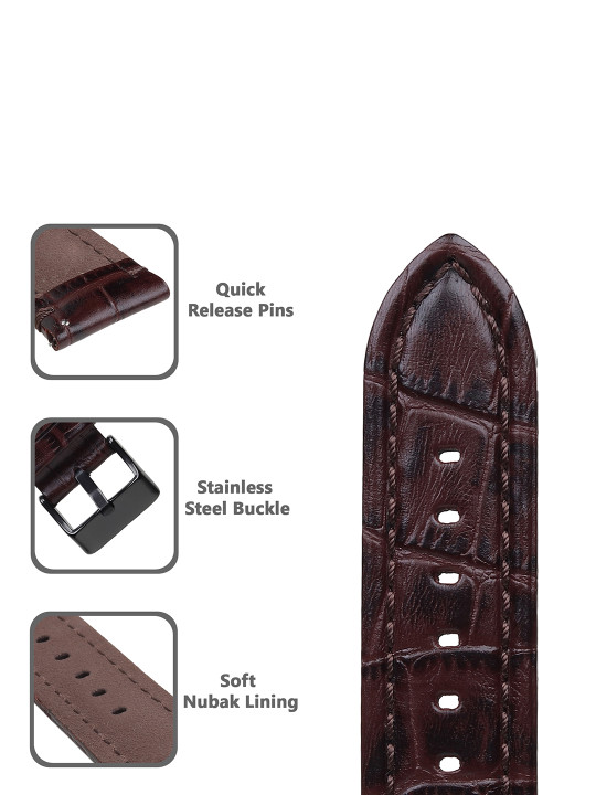 men leather watch strap