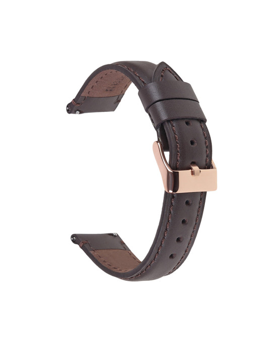 men genuine leather watch strap