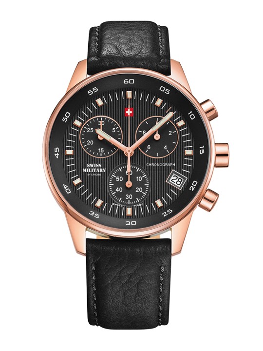 Men Black Analogue Watch SM30052.06