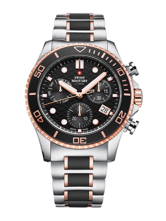 Men Black Analogue Watch SM34051.03