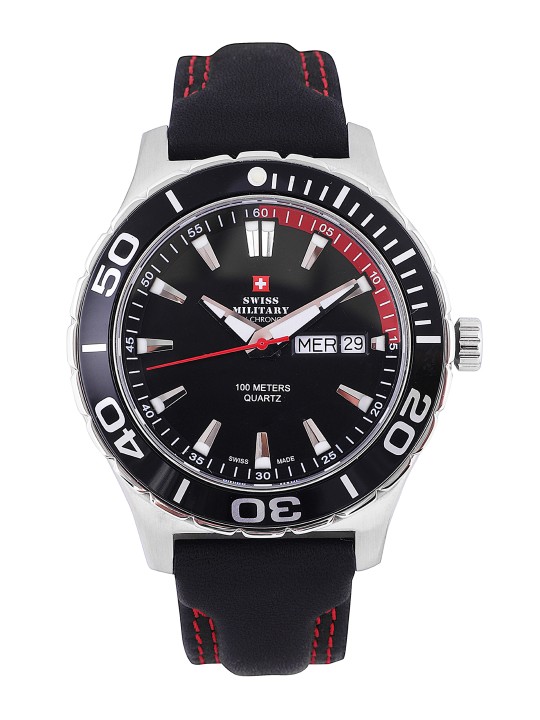 Men Black Analogue Watch SM34017.03