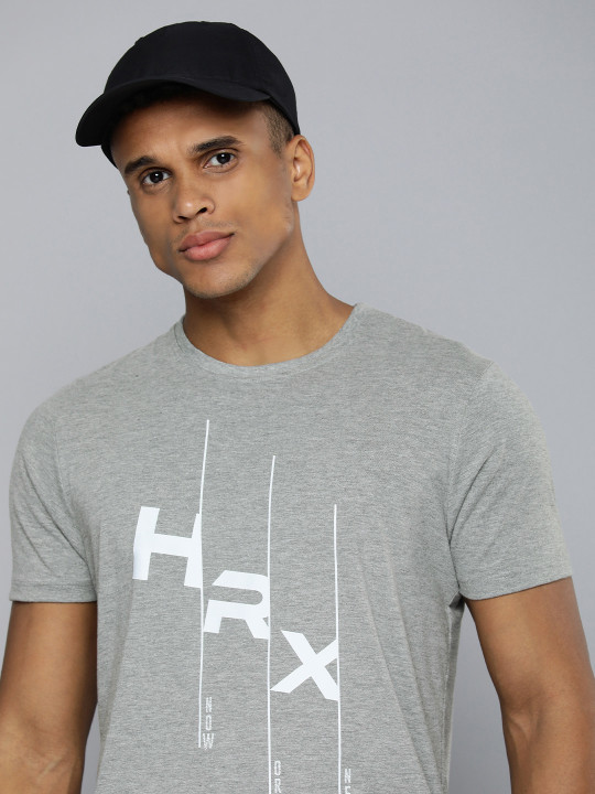 HRX by Hrithik Roshan Men Typography Printed T-shirt