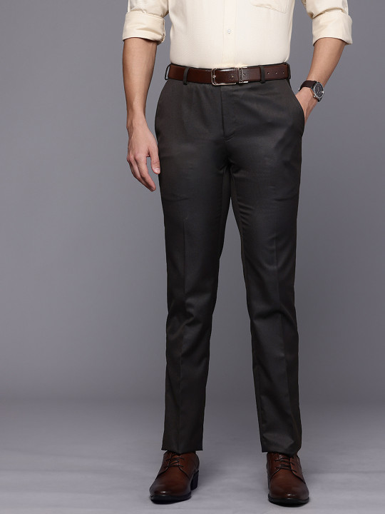 Raymond Men Slim Fit Formal Trousers