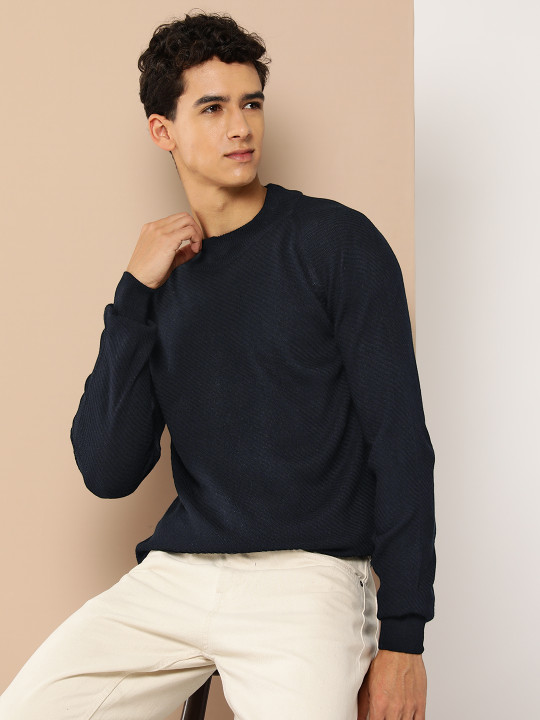INVICTUS Pure Acrylic Ribbed Pullover