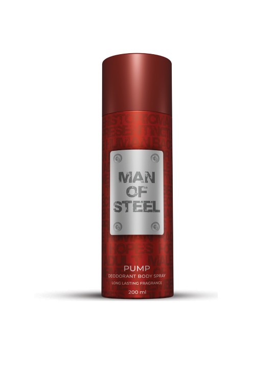 Denver Man of Steel Pump Deodorant Body Spray – 127 g