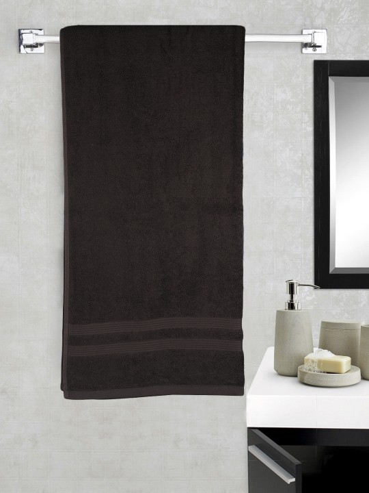 Brown Cotton Bath Towel
