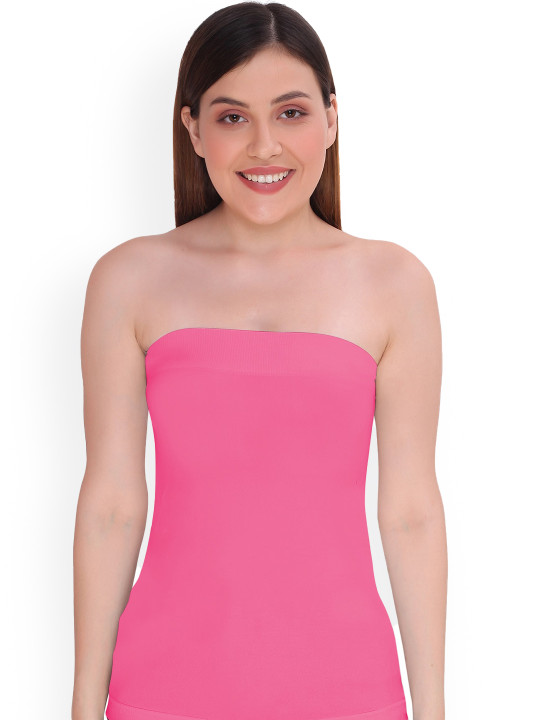 PLUMBURY Strapless Non-Padded Tube Camisole