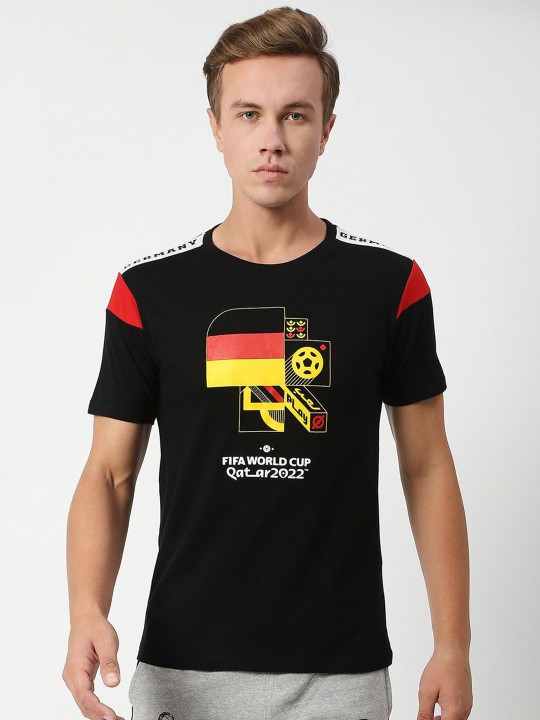 Fancode Germany FIFA WC’22 Printed Cotton Bio Finish Sports T-shirt