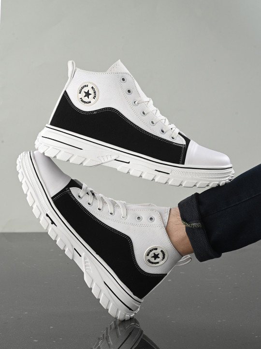 Kook N Keech Men Colourblocked Sneakers