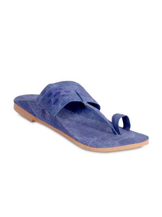 Men Blue Comfort Sandals 6