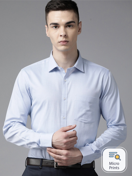 Park Avenue Men Slim Fit Pure Cotton Formal Shirt