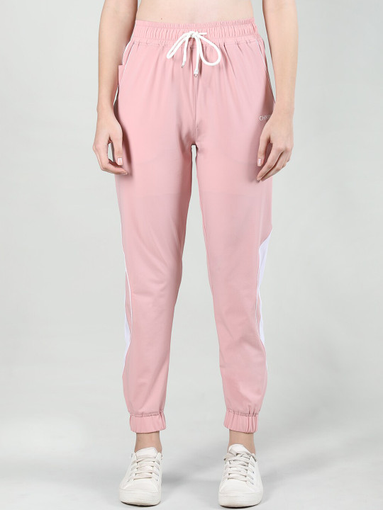 CHKOKKO Regular Fit Mid-Rise Joggers