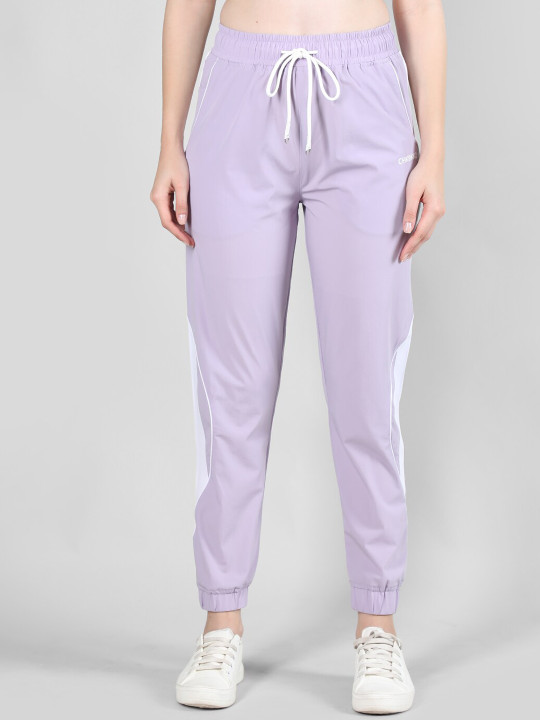 CHKOKKO Women Side Striped Joggers