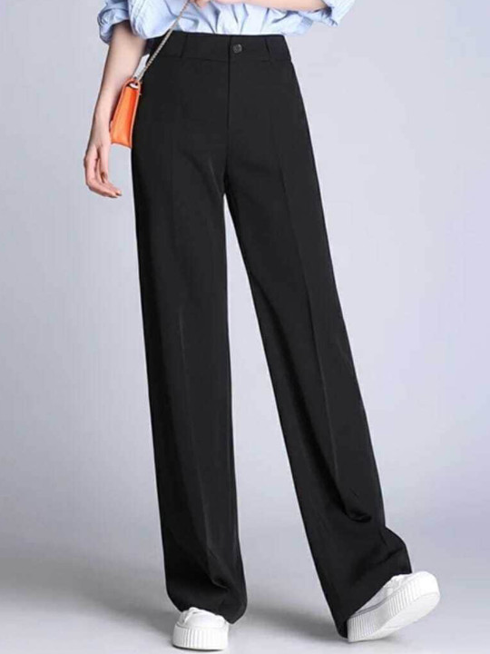 BROADSTAR Women Pleated Korean Pants