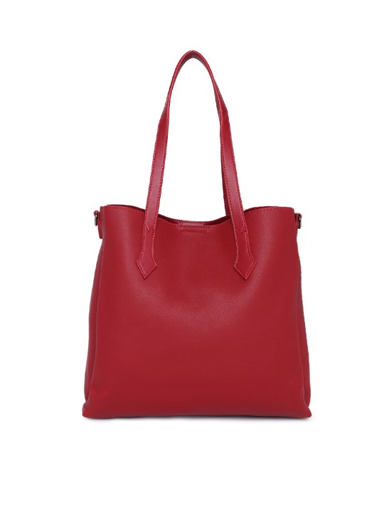 dressberry burgundy solid shoulder bag Cinosural International School