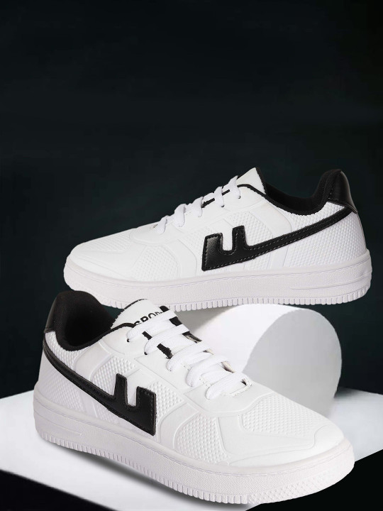 aadi Men Textured Moisture Wicking Comfort Insole Basics Sneakers