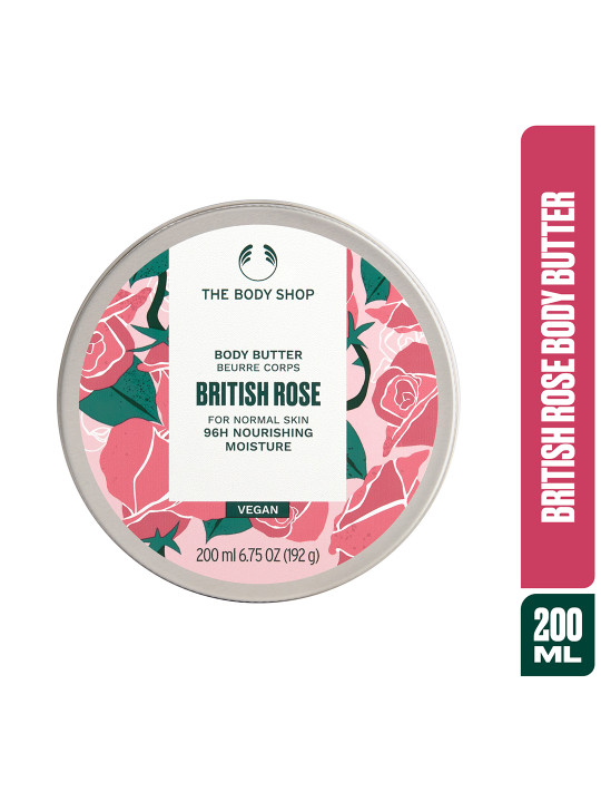 The Body Shop Vegan Britsh Rose Body Butter
