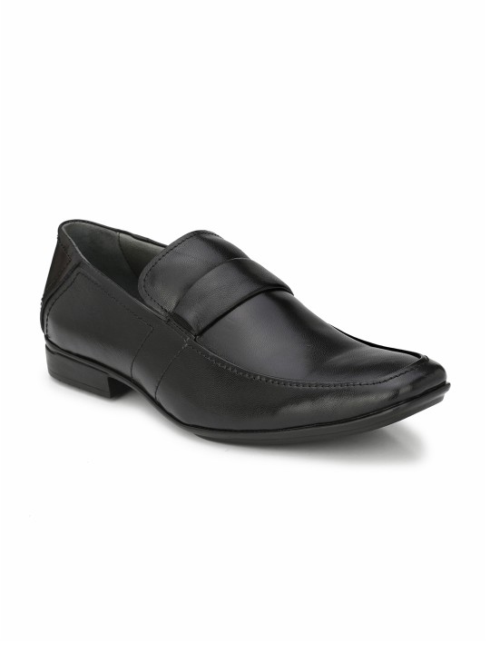 Men Black Leather Formal Shoes 6
