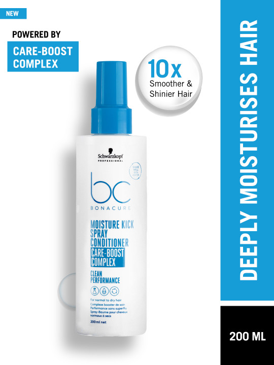 Schwarzkopf PROFESSIONAL Bonacure Moisture Kick Leave-In Spray Conditioner - 200ml