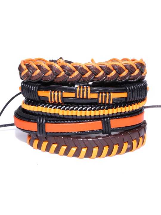 Unisex Set of 5 Bracelets