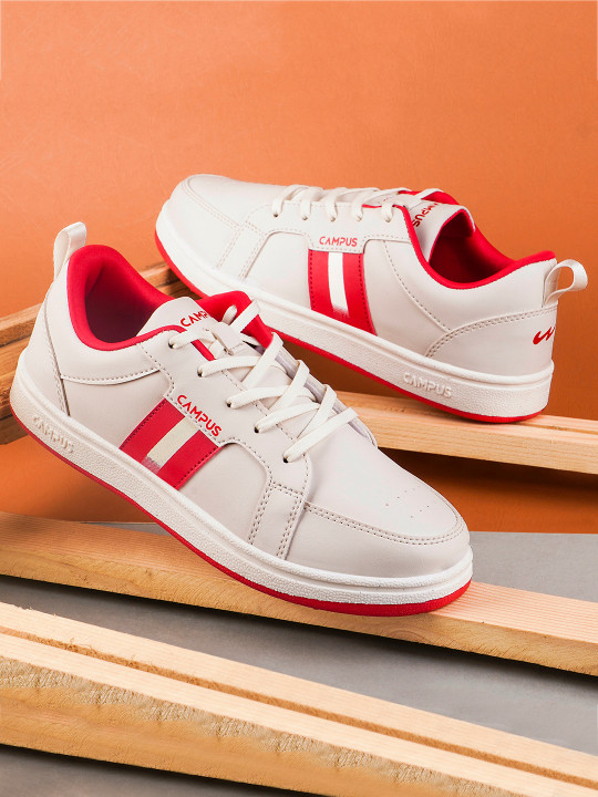 Campus Men OG-D3 Striped Lace-Up Sneakers
