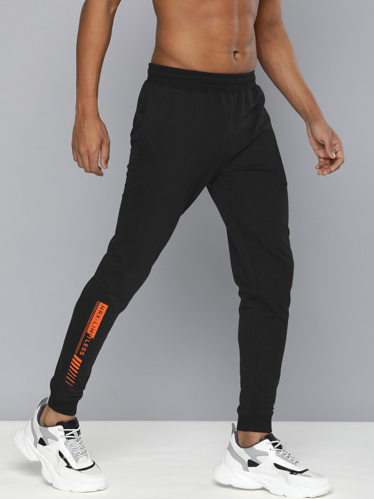 HRX by Hrithik Roshan Men Lifestyle Graphic Printed Regular Fit Joggers