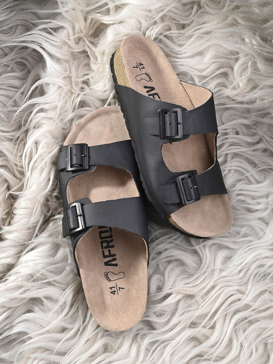 AfroJack Afrojack Men Buckled sliders