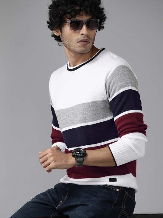 Roadster The Lifestyle Co. Striped Pullover