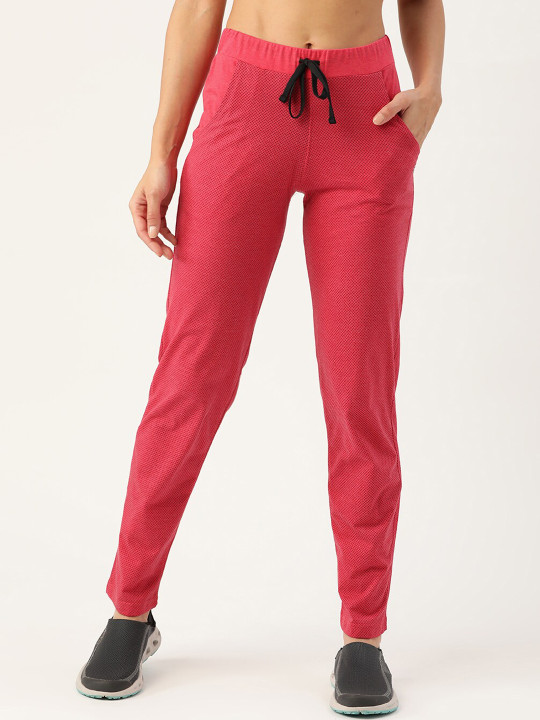 FEMEA Women Printed Cotton Track Pants