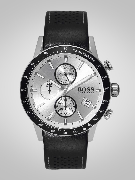 Men Silver-Toned Analogue Watch 1513403