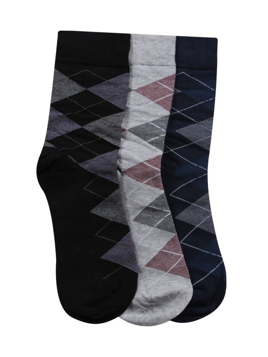 Men Pack of 3 Assorted Socks
