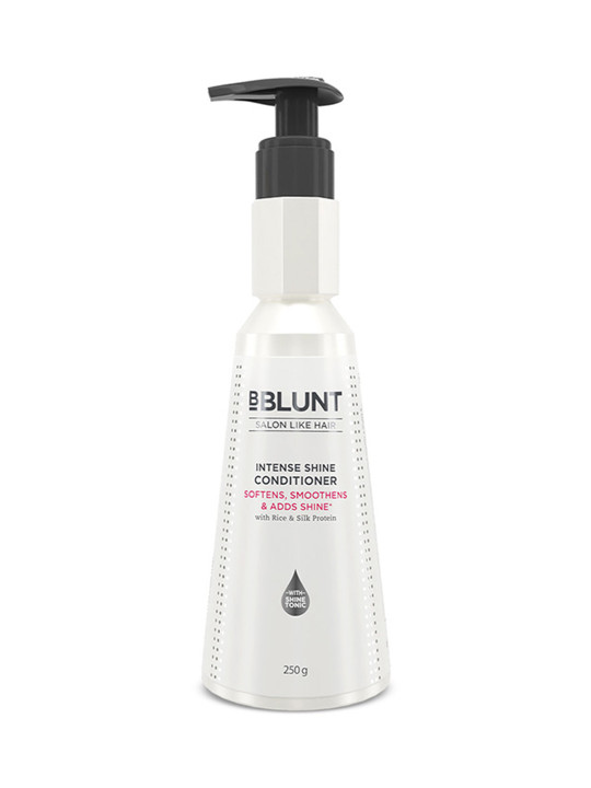 BBLUNT Intense Shine Conditioner With Rice & Silk Protein - 250g