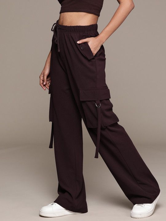 Roadster The Lifestyle Co. Women High-Rise Cargos