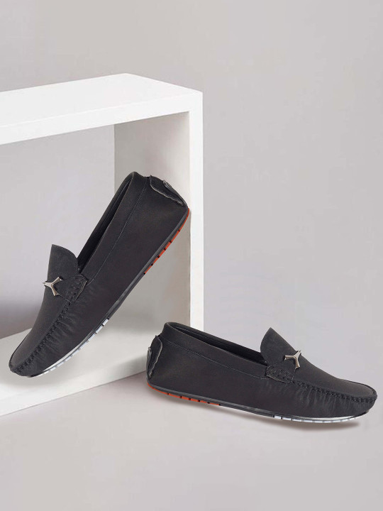 aadi Men Suede Lightweight Horsebit Loafers