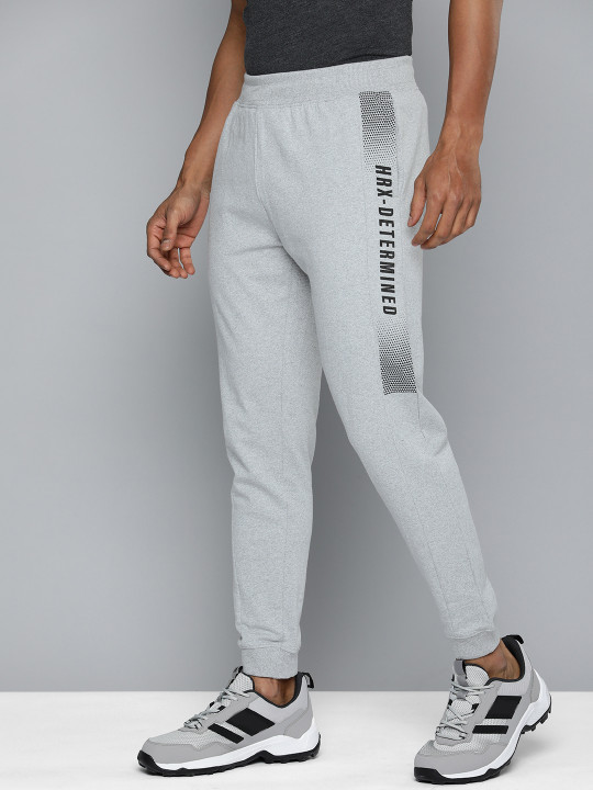 HRX by Hrithik Roshan Men Lifestyle Typography Printed Terry Joggers