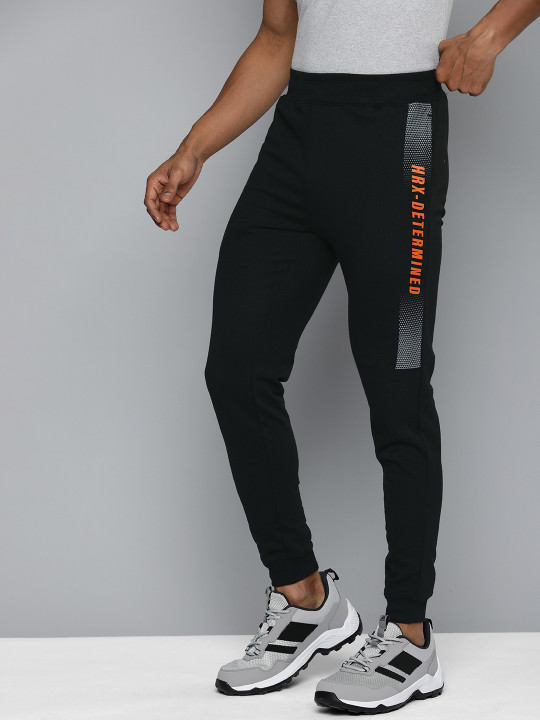 HRX by Hrithik Roshan Men Lifestyle Typography Printed Terry Joggers