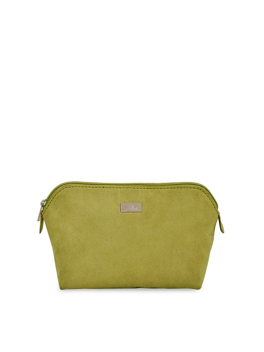 Green Colourblocked Clutch