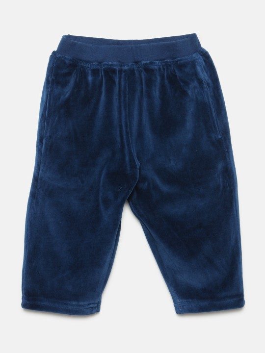 Girls Navy Blue Trousers 6-9M -  1095