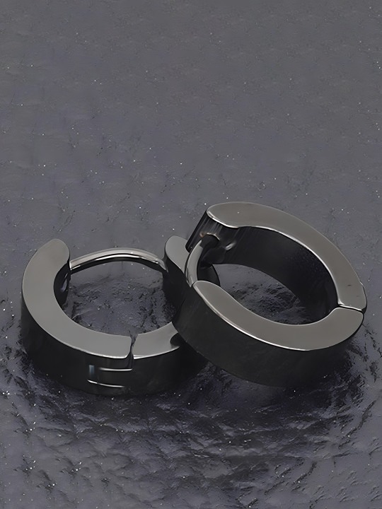 KARISHMA KREATIONS Set Of 5 Contemporary Hoop Earrings