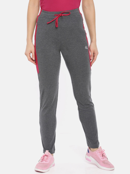 Macrowoman W-Series Women Cotton Mid-Rise Track Pants