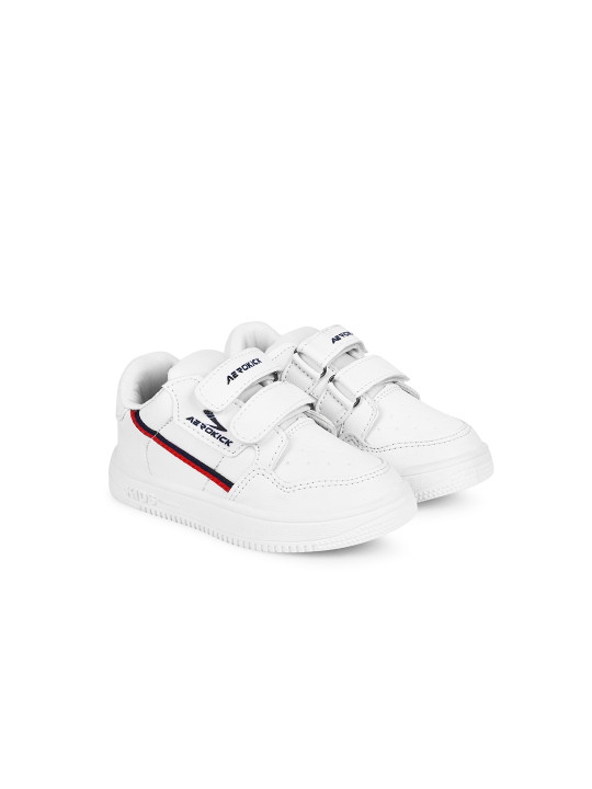 Lil Lollipop Kids Perforations Comfort Insole Sneakers With Velcro Closure