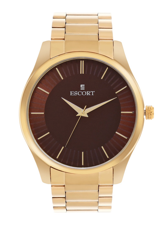 men dial & bracelet style straps analogue watch e17007425gm9