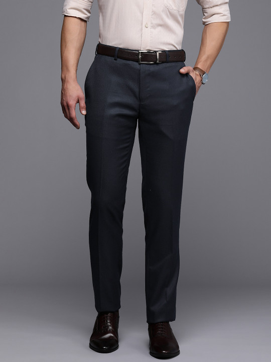Raymond Men Slim Fit Formal Trousers
