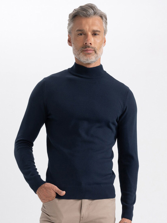 DeFacto Turtle Neck Acrylic Pullover