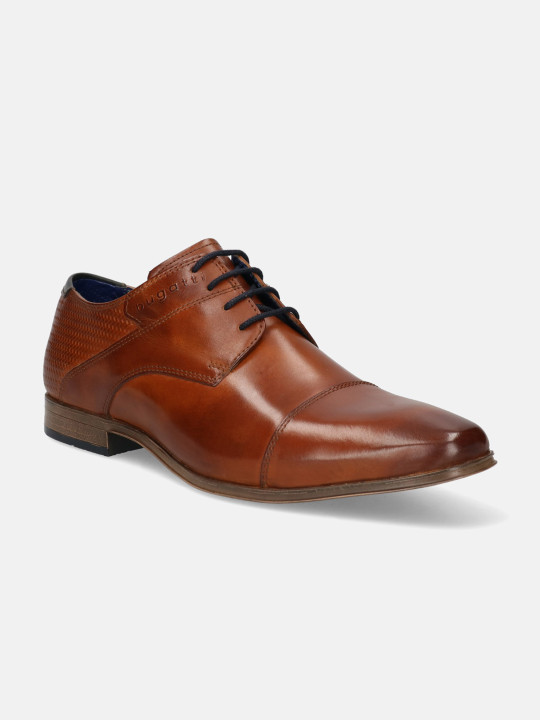 Bugatti Men Margo Textured Leather Formal Derbys