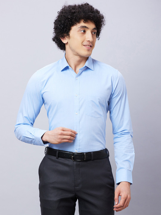 Park Avenue Pure Cotton Slim Fit Opaque Formal Shirt